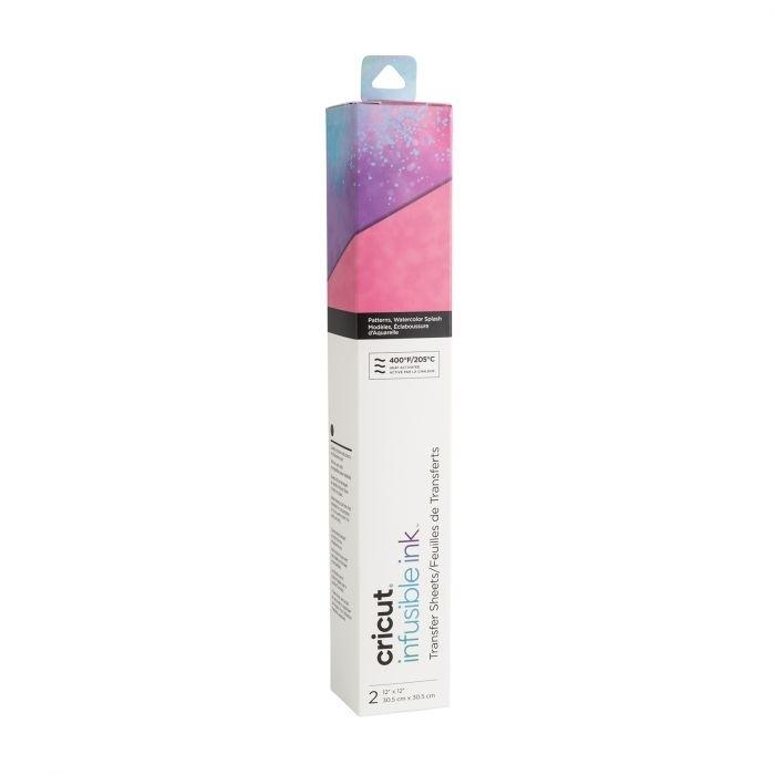 LAMINAS INFUSIBLE INK 30,5x30,5CM CRICUT SALPICADURAS DE ACUARELA