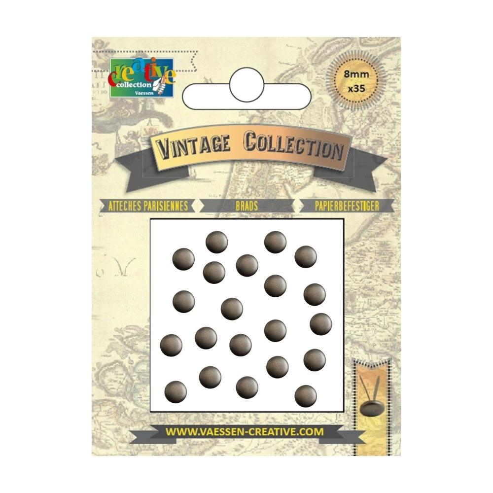 BRADS VAESSEN VINTAGE 8 MM PLATA ANTIGUA