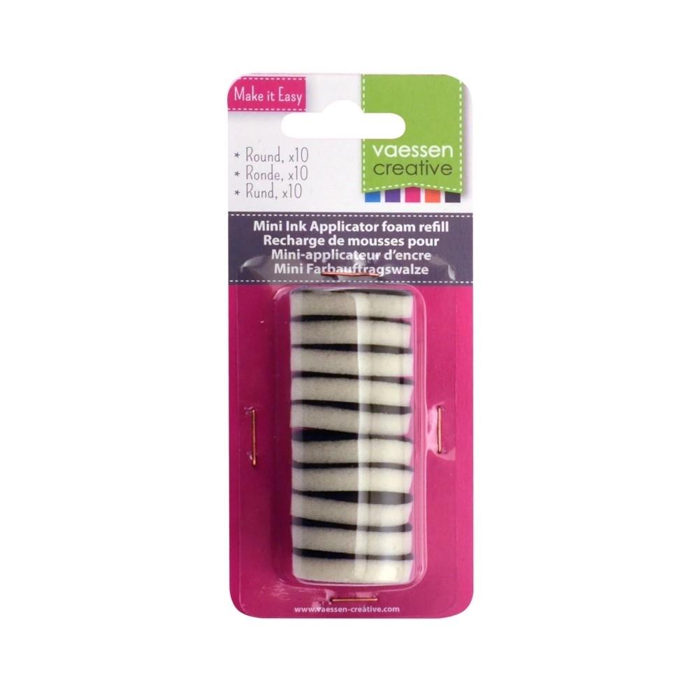 MINI ESPONJAS PARA APLICADOR 10 UDS VAESSEN