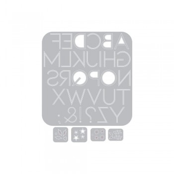 TROQUEL THINLITS LETRAS DECORATIVAS