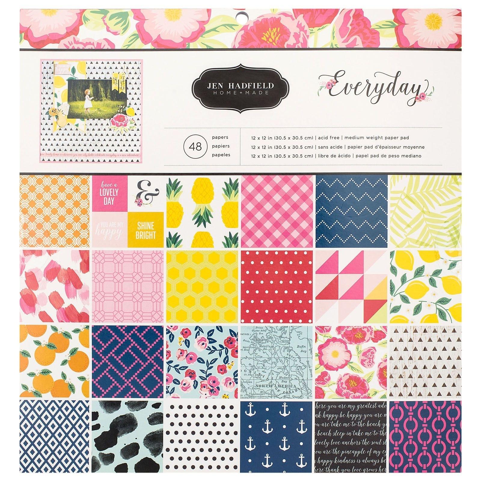 BLOCK LAMINAS 12X12 JEN HADFIELD EVERYDAY
