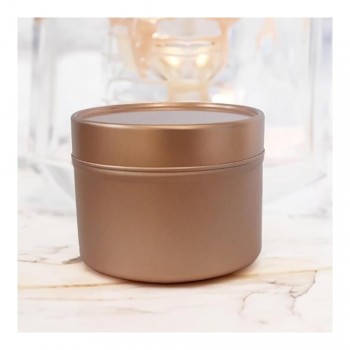 LATA PARA VELAS ORO ROSA 4 ONZAS