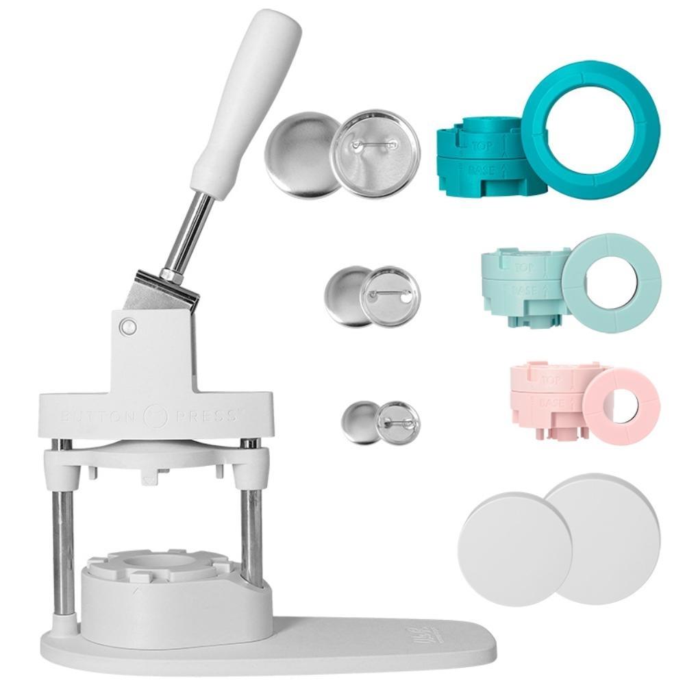 MAQUINA WE R MEMORY CREADORA BOTONES Y CHAPAS PACK ALL IN ONE BUTTON PRESS
