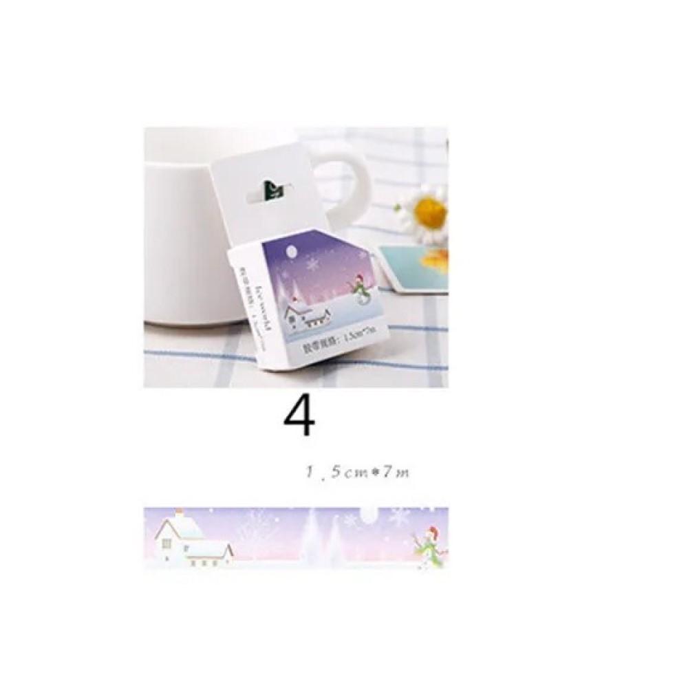 CINTA WASHITAPE 15X7 INVIERNO Nº 4