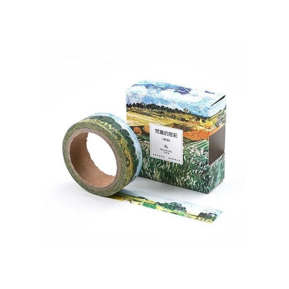 CINTA WASHITAPE 15X7 VAN GOGH CAMPOS DE TRIGO